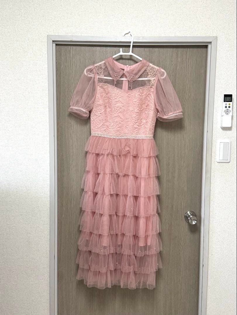 結婚式 同窓会 お呼ばれロングワンピース パーティードレス