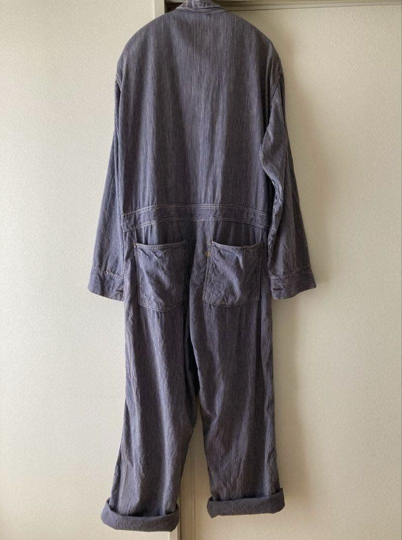 45rpm ヒッコリー つなぎ オールインワン