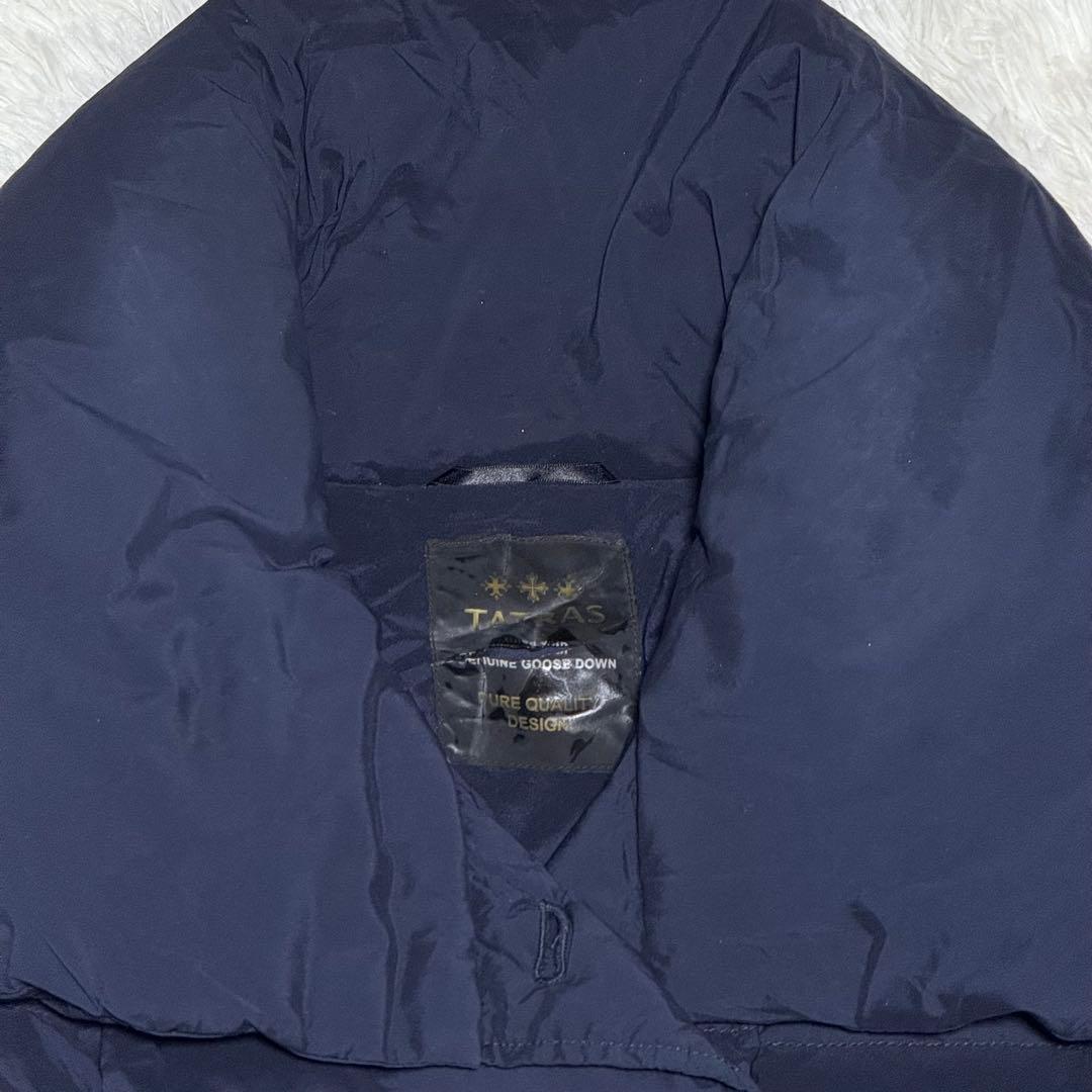TATRAS タトラス ロング ダウンジャケット Aライン ネイビー 02