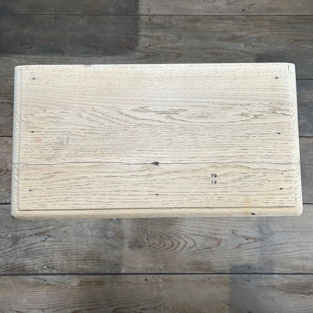 フランスアンティーク サイドテーブル コンソールテーブル 引出し付き 無垢