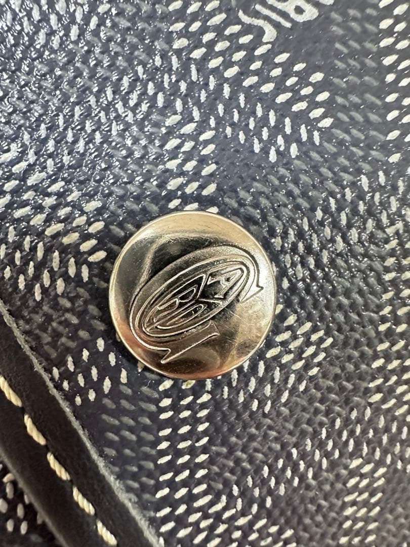 ゴヤール サンルイ PM グレー トートバッグ