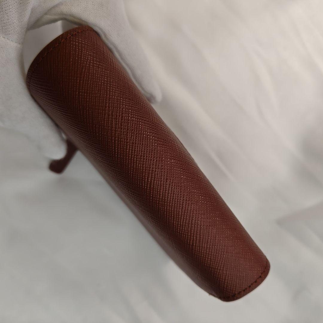 未使用級　agnes b. 三つ折り財布 　アニエスベー　ブラウン