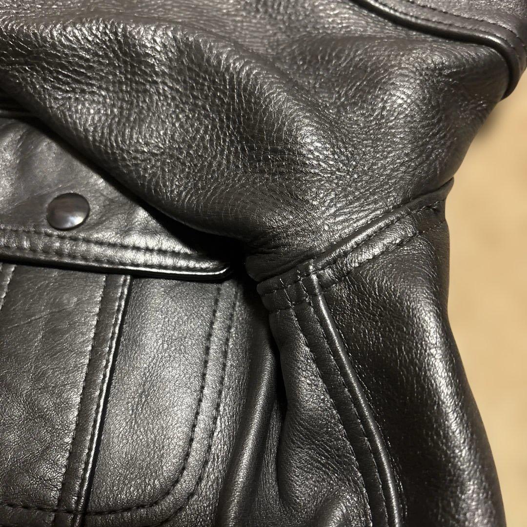 38inch VANSON バンソン DJLE ライダースジャケット　アメリカ製