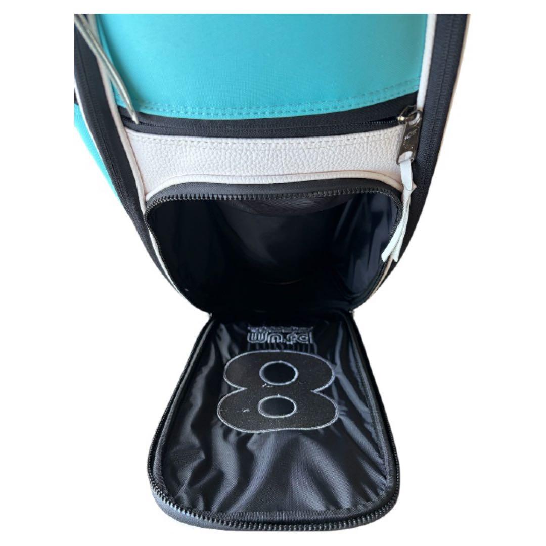 mutu 8 ゴルフバッグ ターコイズ