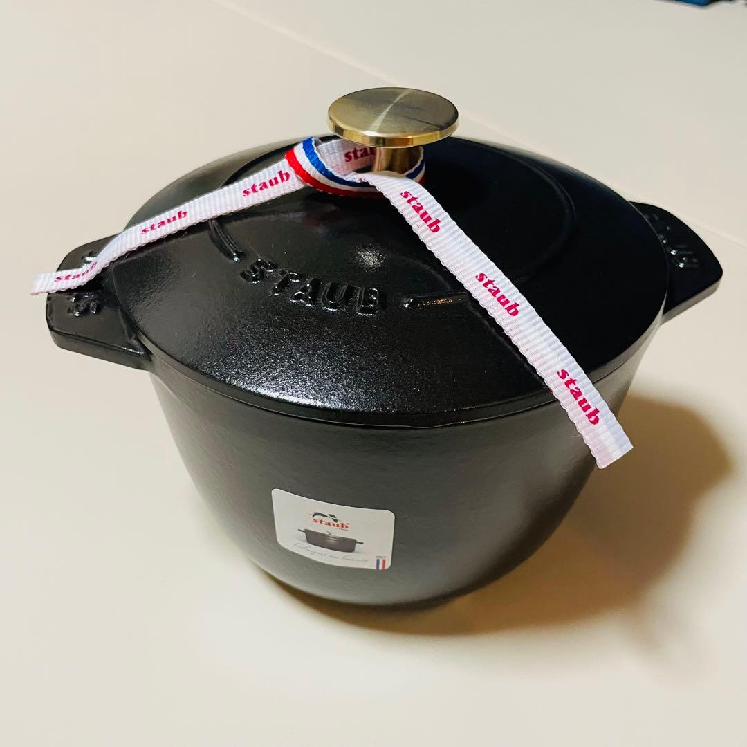 【新品未使用】Staubラ・ココット de GOHAN 16 cm