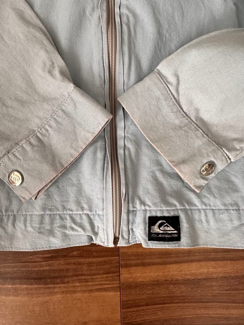 Quiksilver ジップ フード ジャケット ビンテージ スケート サーフ