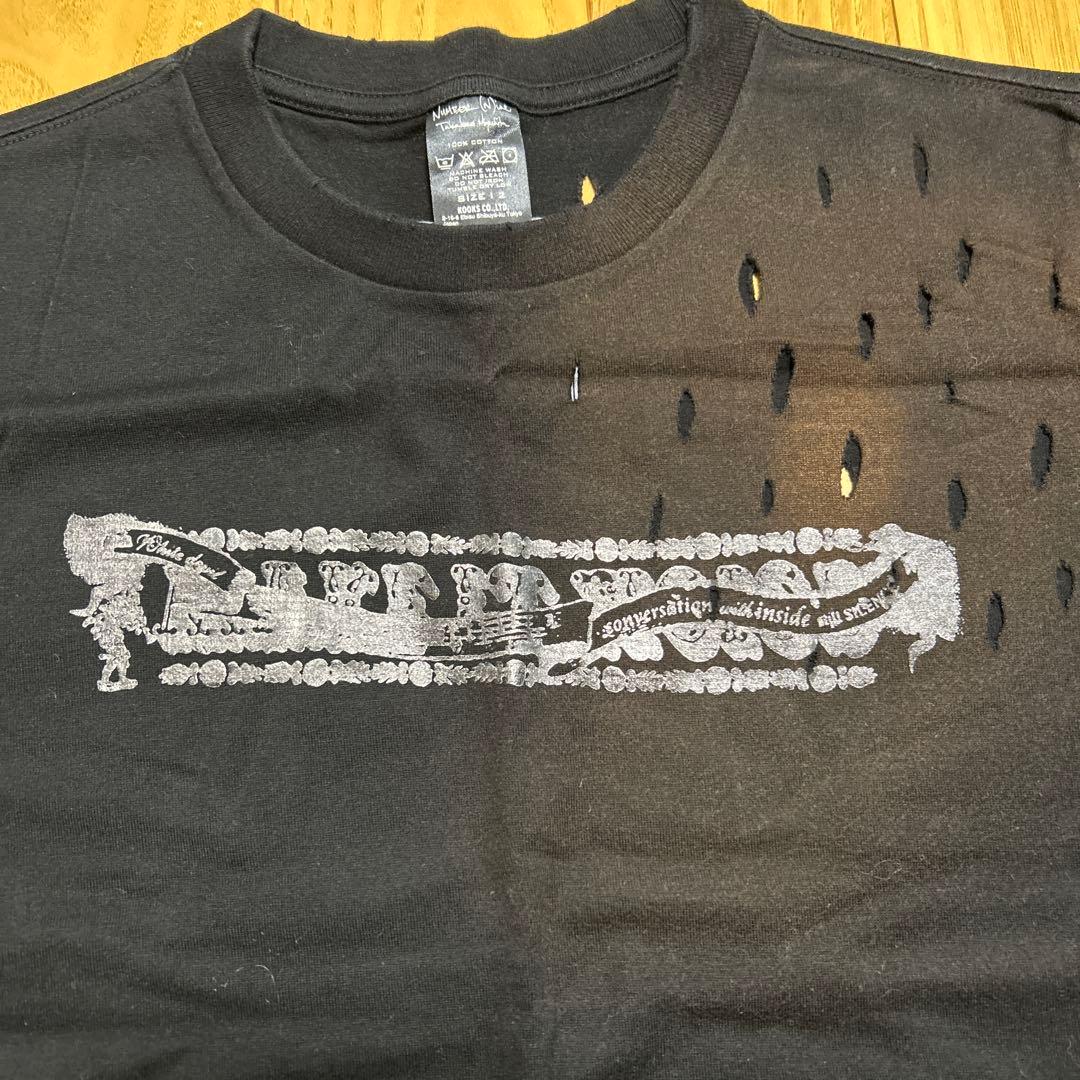 ナンバーナイン 3Dsoft texture Tシャツ サイズ2