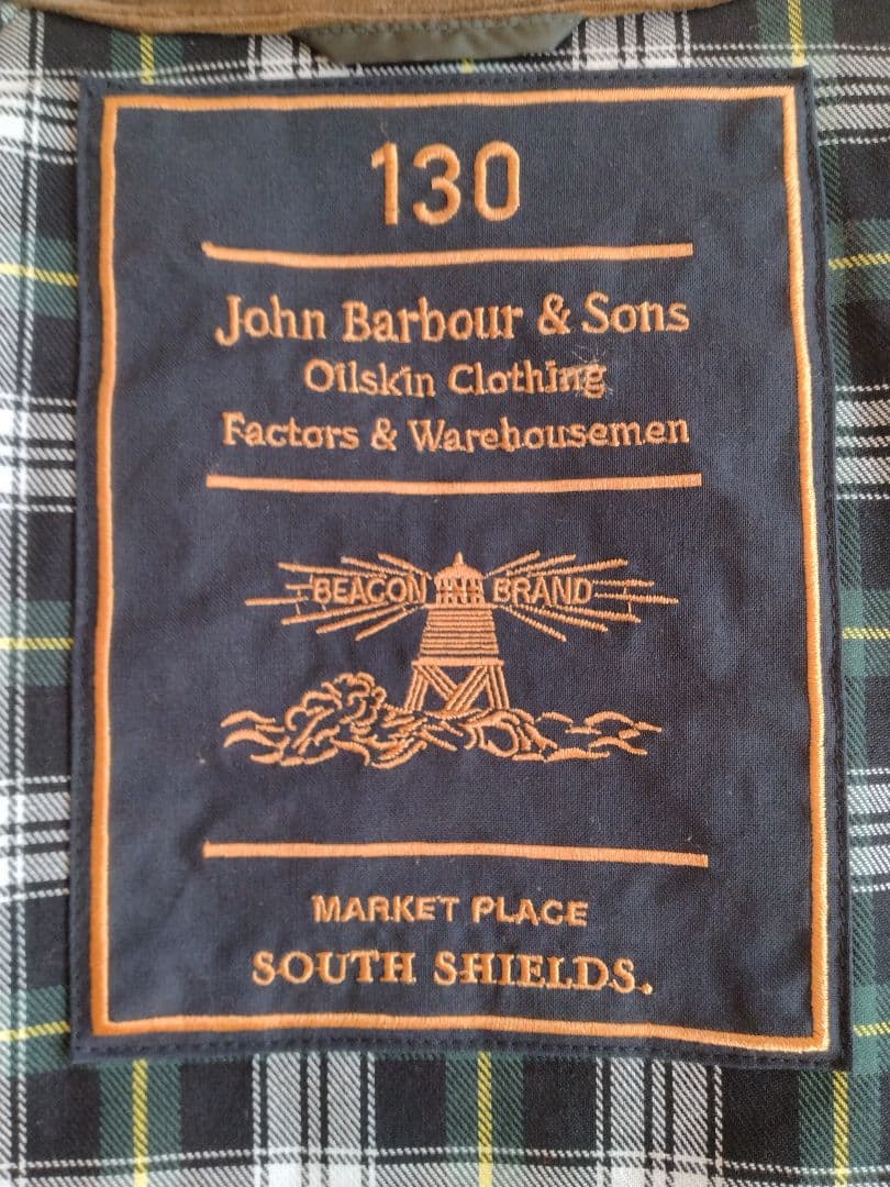 Barbour バブアー 130周年記念モデル キルティングジャケット