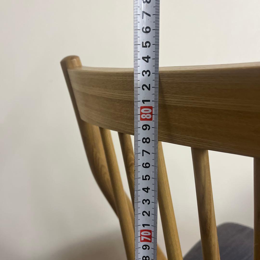 廃盤モデル 関家具◼︎ダイニングチェア DC ルーツ 木製チェア 椅子 B