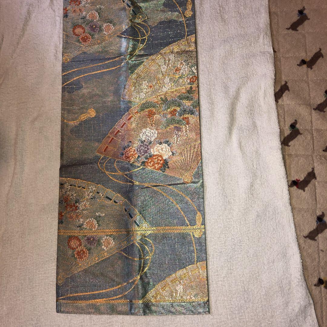 正絹袋帯からの七五三、十三詣り簡単付け帯です。専用になりました。