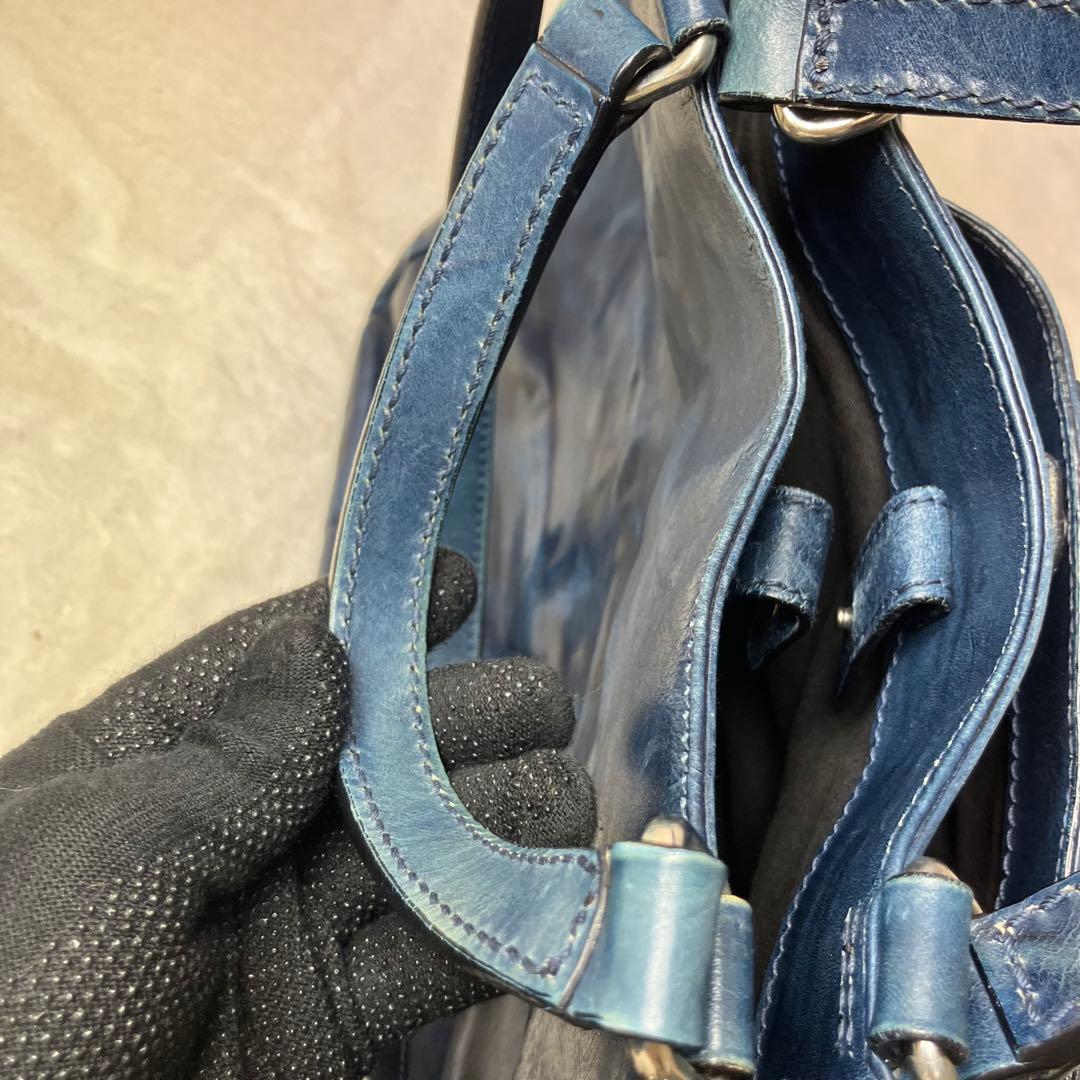 希少色✨ダニエルアンドボブ クロドーロ 2way 大容量 レザー トートバッグ