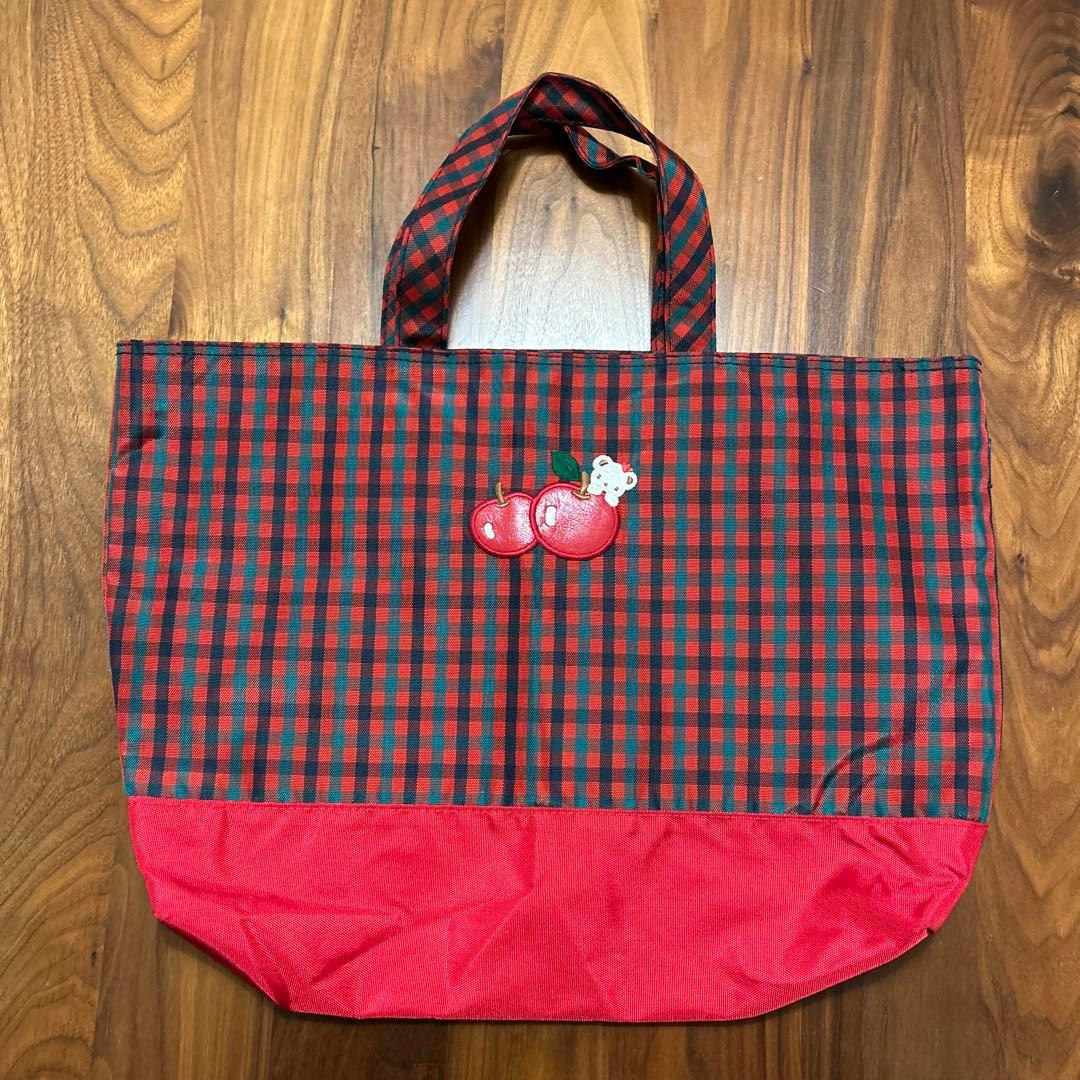 最終価格美品　ファミリア　トートバッグ　レッスンバッグ