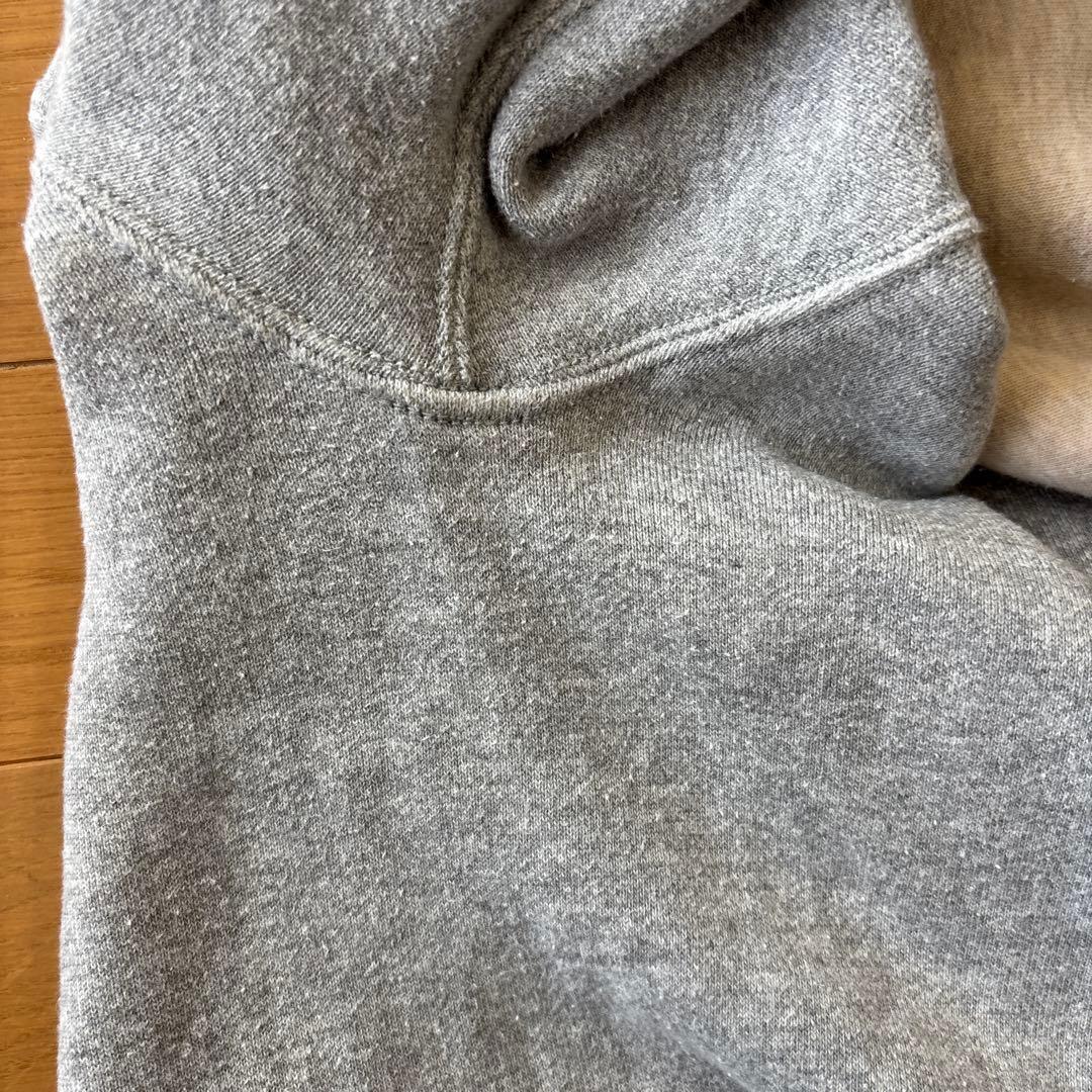 美品クッシュマン ヴィンテージレプリカ 両V ツートンプルオーバー後付けパーカー