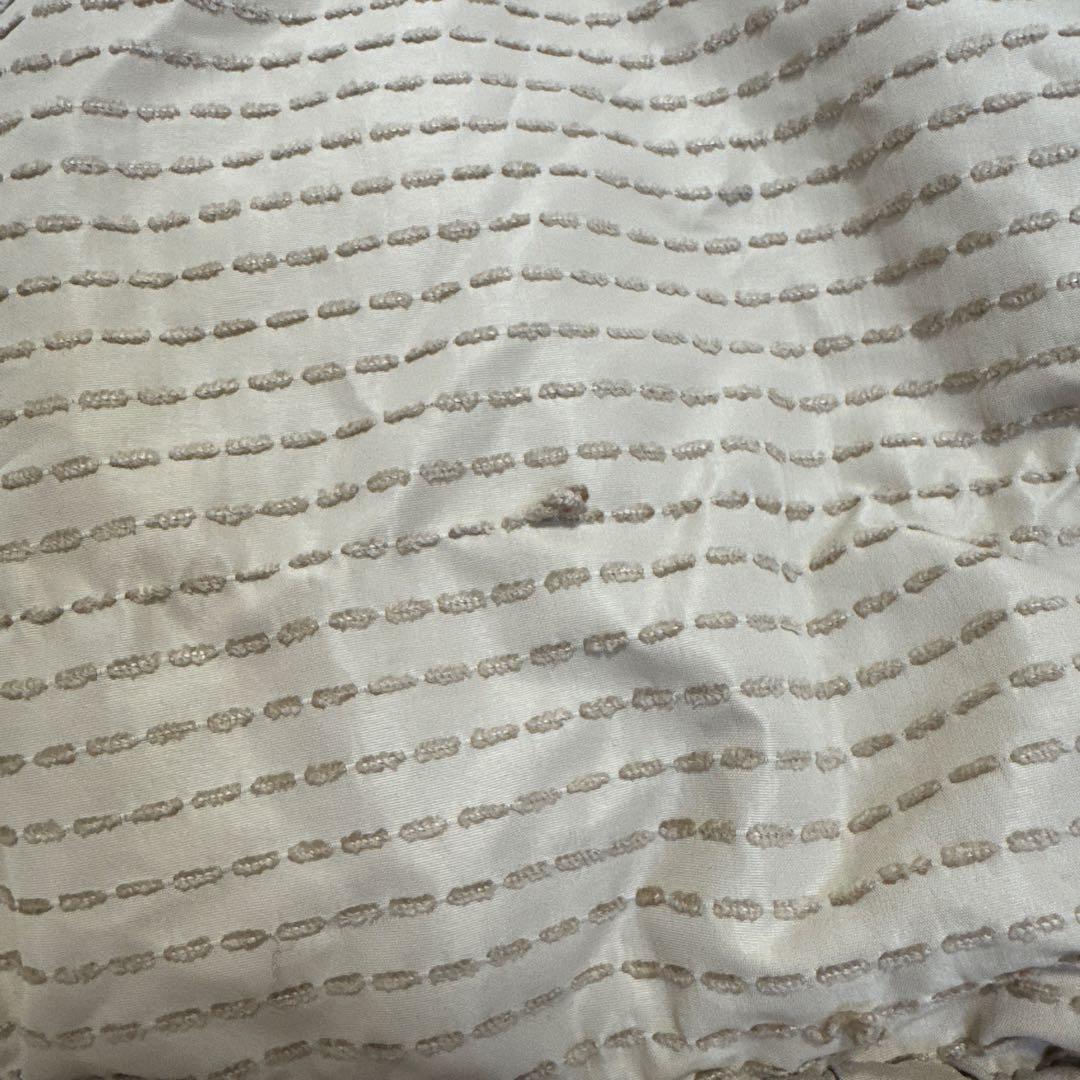 美品　TO BE CHIC フリル　リバーシブル ダウンジャケット 女優襟