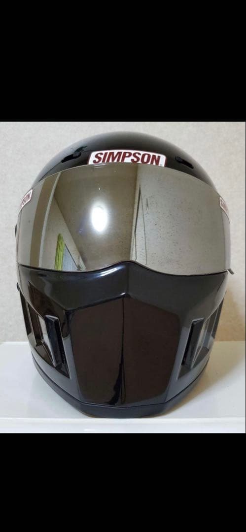 SIMSON スーパーバンディット13 ブラック ミラーシールド