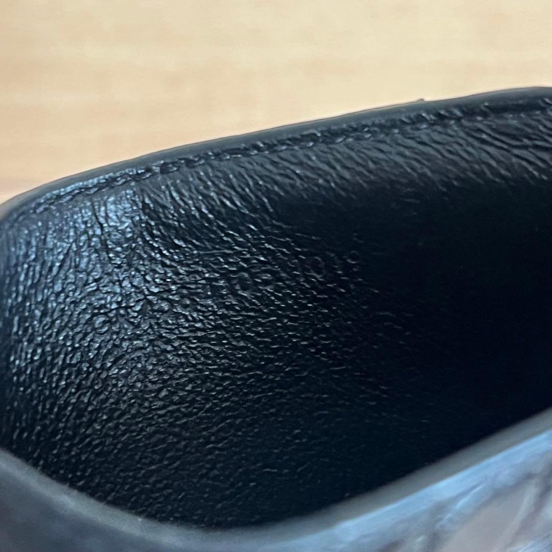 ✨️極美品✨️ SAINTLAURENT マネークリップ 　メンズ 黒色 レザー