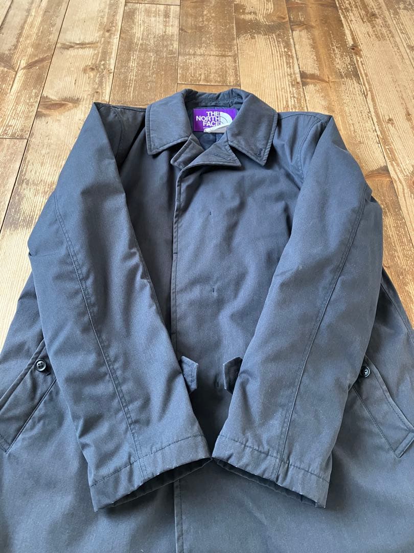 THE NORTH FACE nanamica ステンカラーコート 紺 M