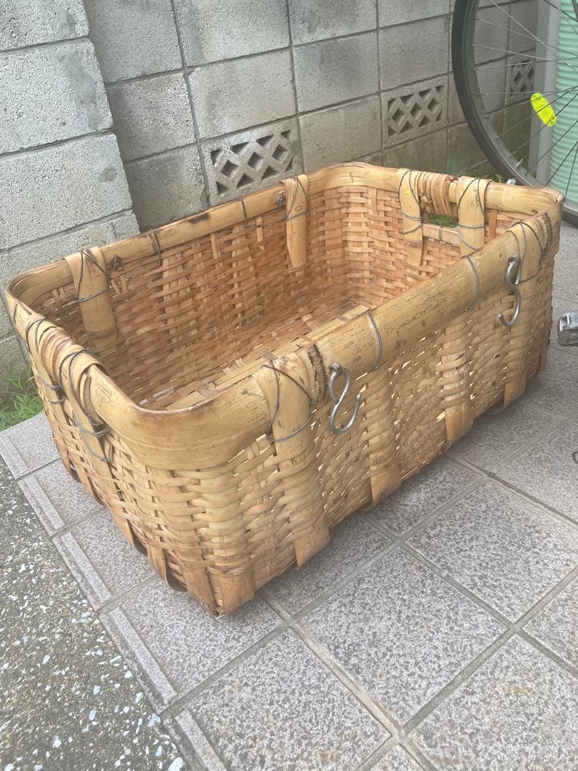 竹の角籠　大