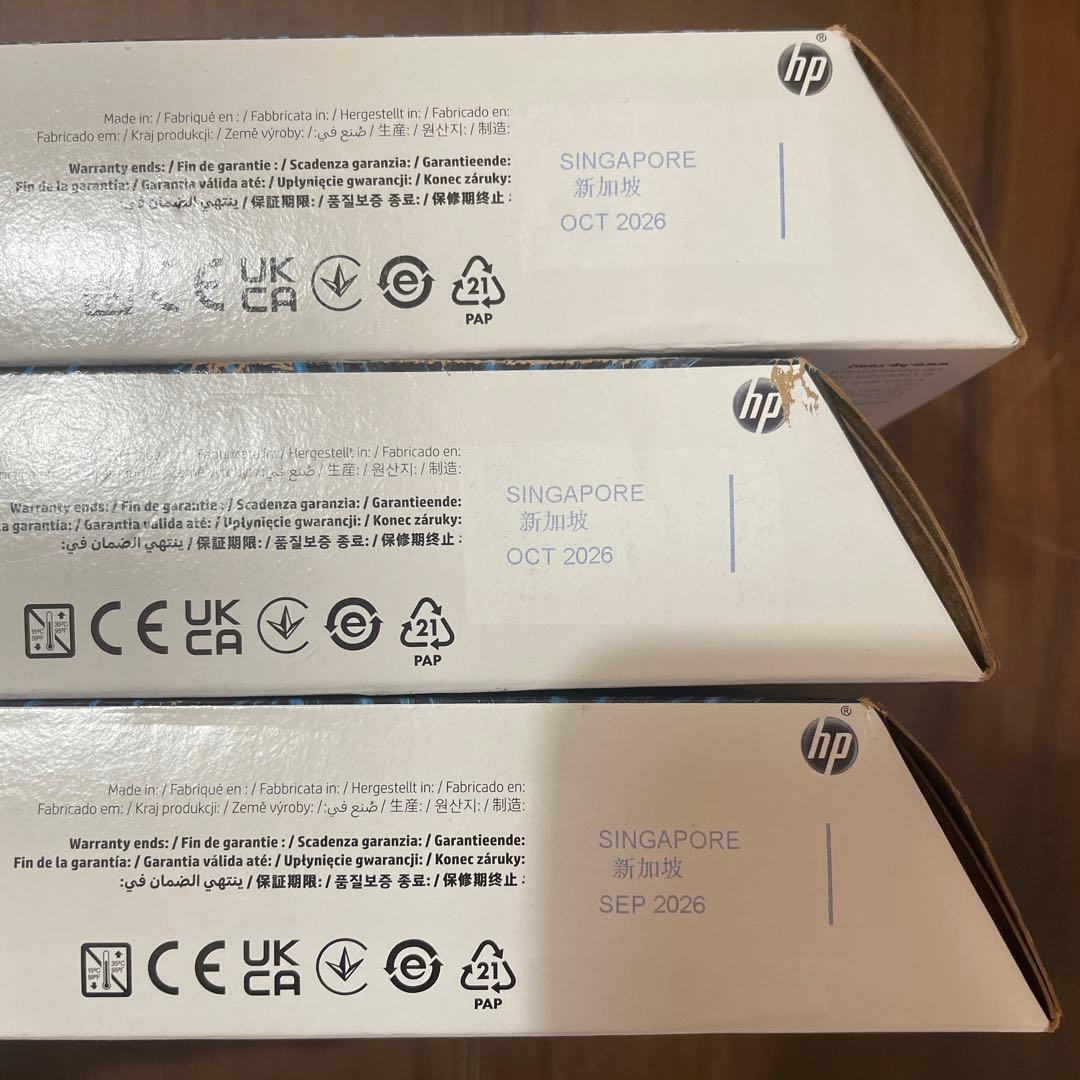 HP 728 インクカートリッジ 3色セット