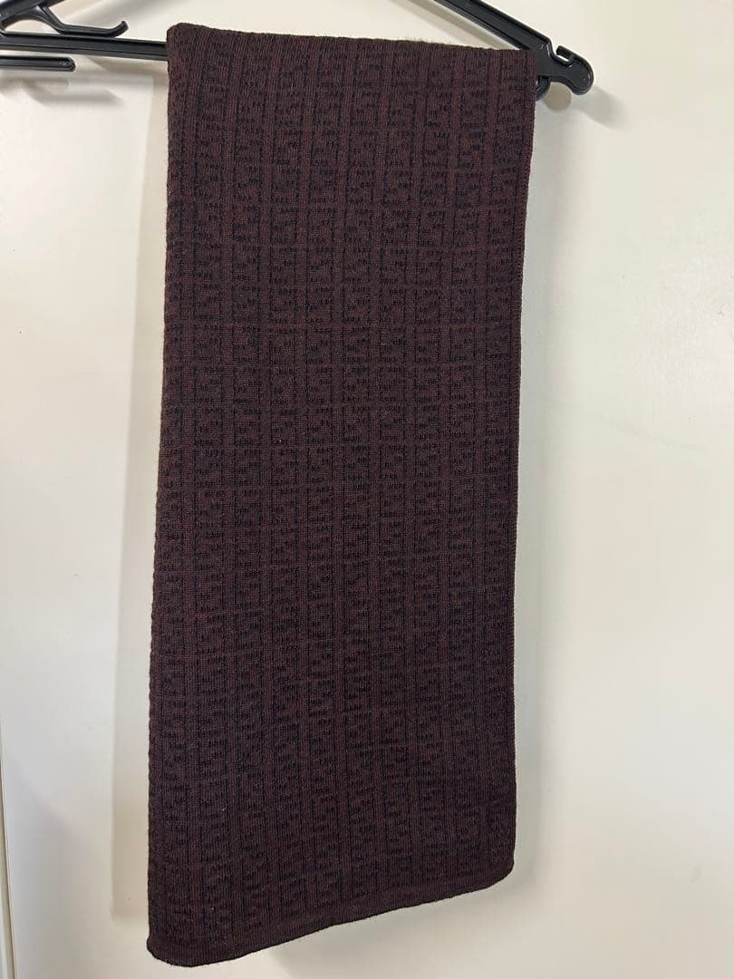 FENDI Uomo バージンウールマフラー