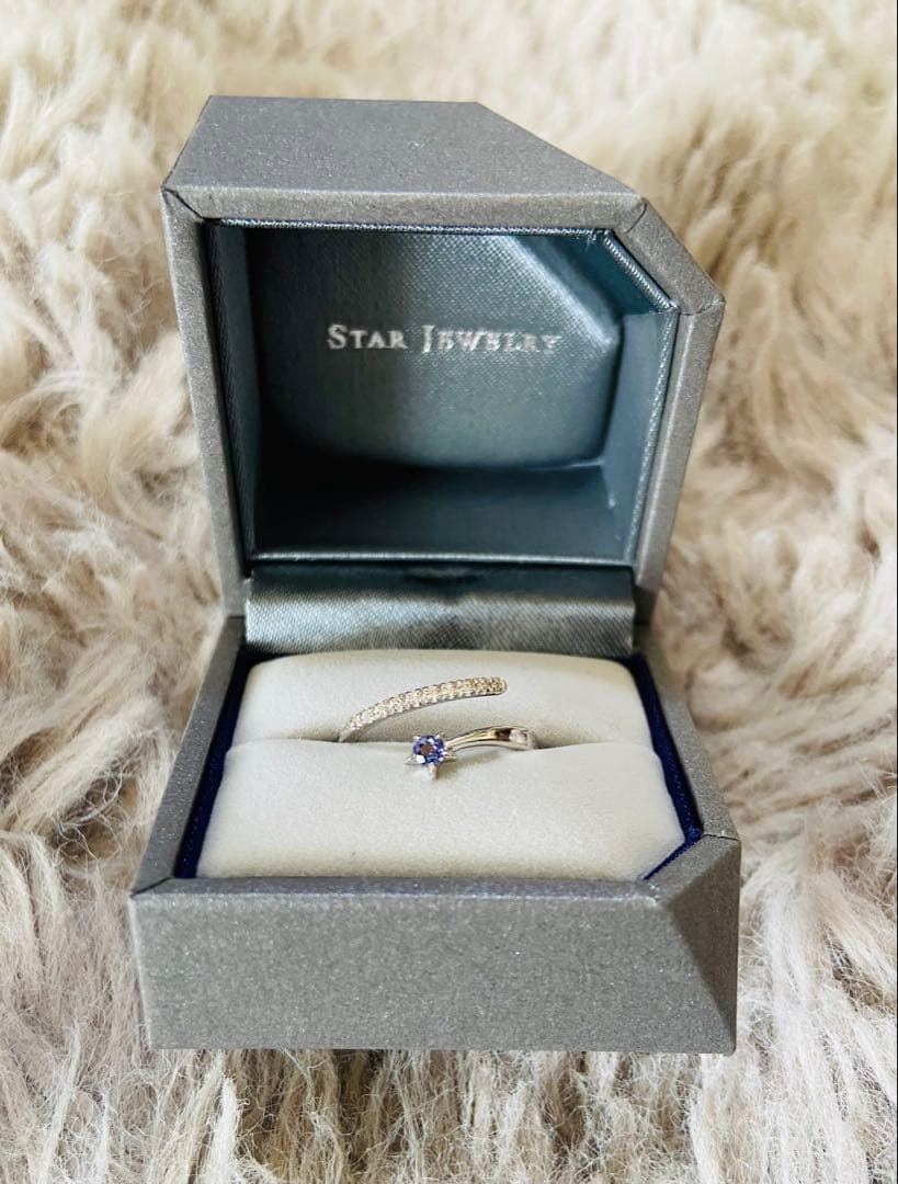 STARJEWELRY スタージュエリー ピンキーリング ５号 クリスマス限定品