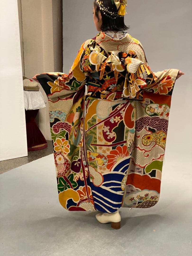 ＊1930年代＊振袖＊アンティーク着物＊