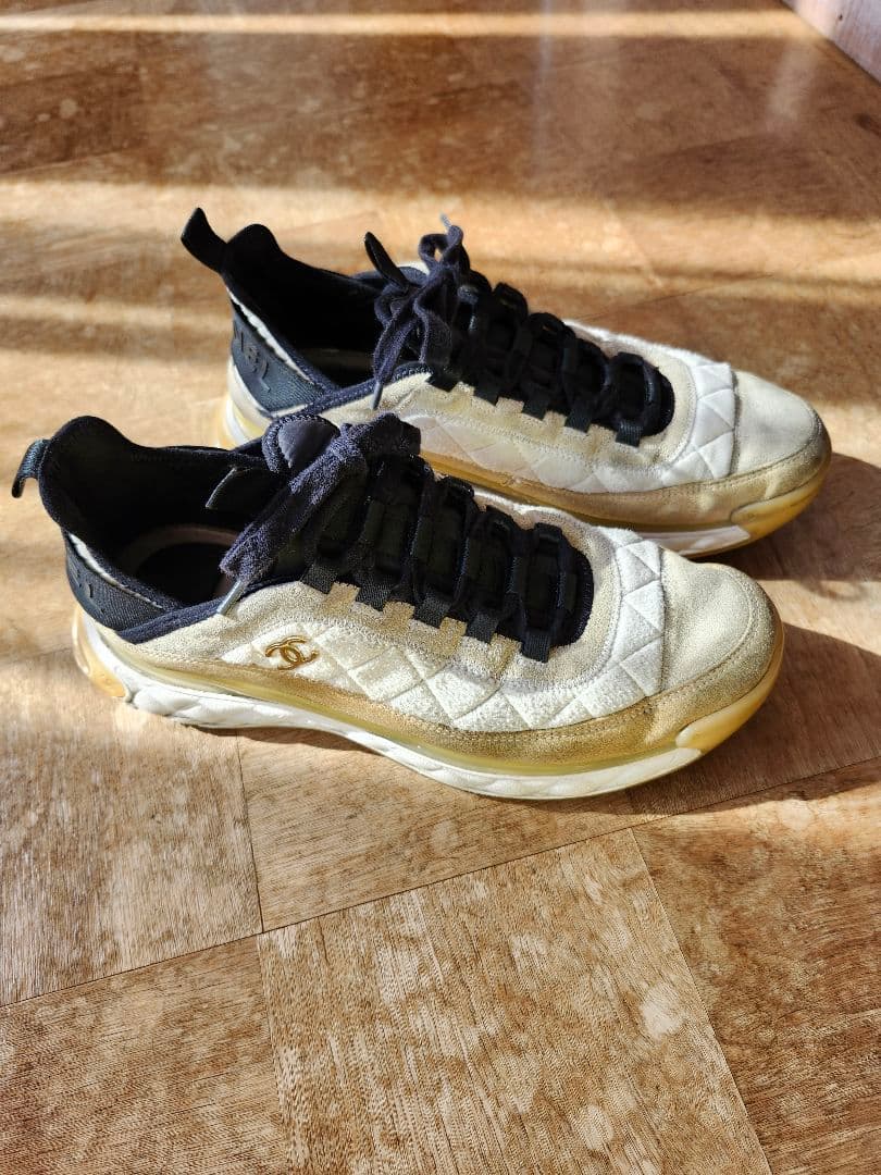 CHANEL　シャネル　マトラッセスニーカー　サイズ42