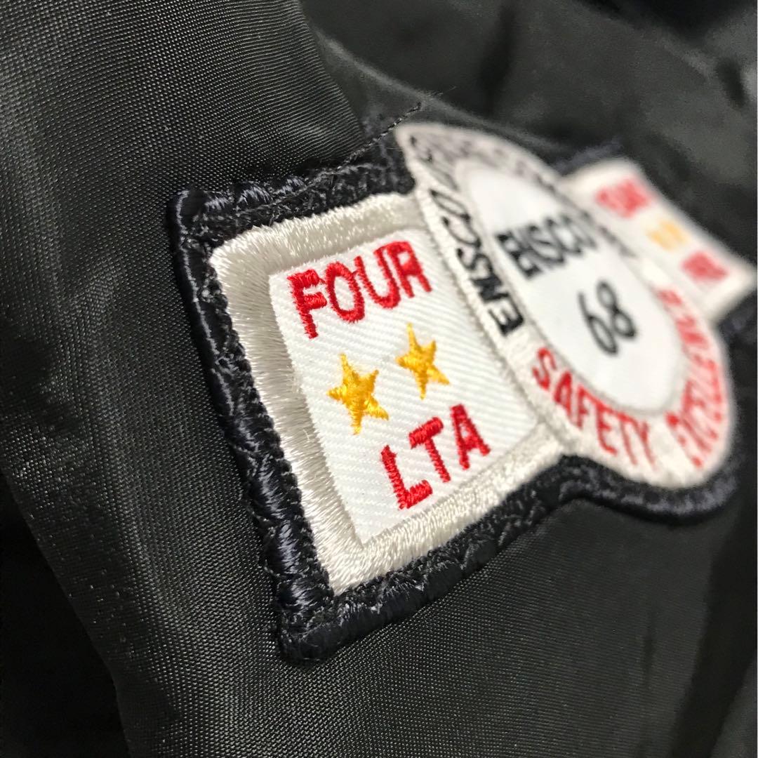 70s 80s USA製 Spiewak MA-1 企業 ワッペン 50