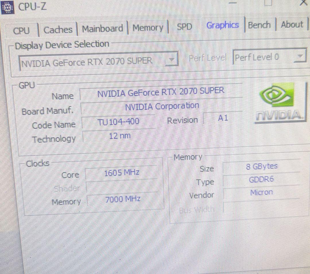 RTX2070 SUPERデュアルファン