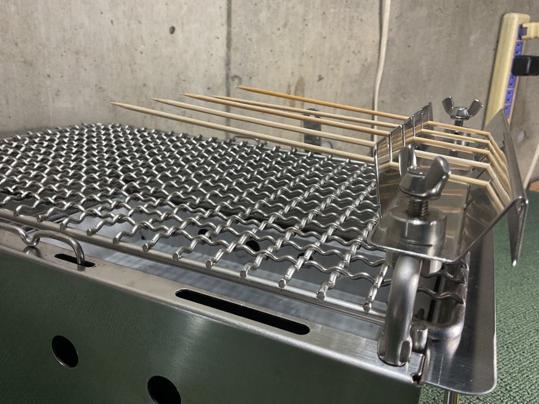 入手困難品 焼武者用 串焼きアダプター スノーピーク peak