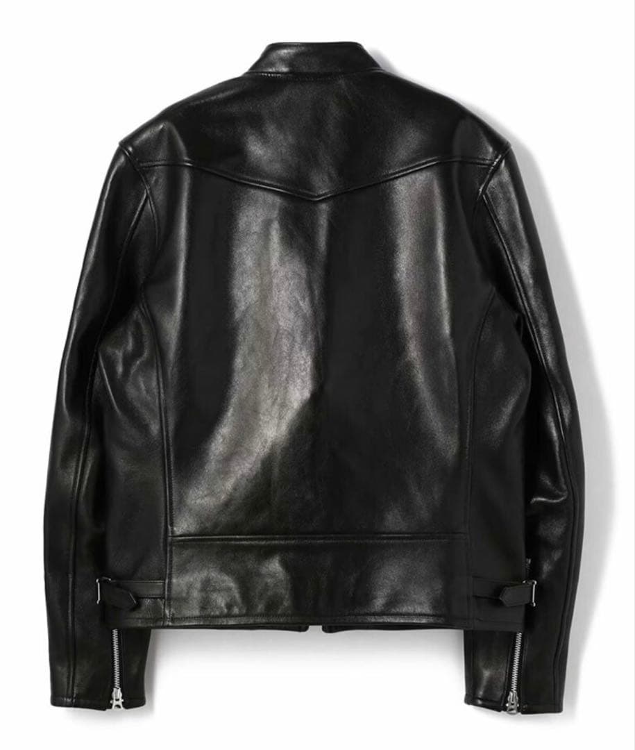 Schott ブラック レザー ジャケット 3111052