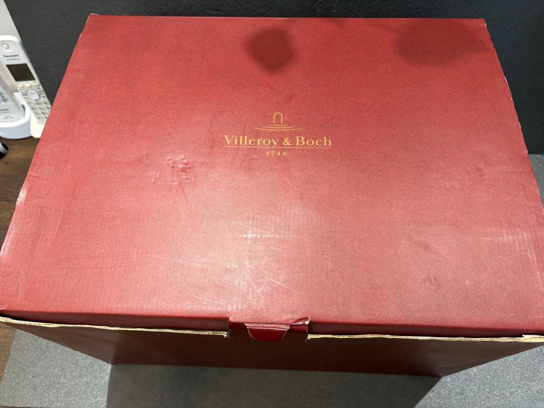 【レア・箱入】ビレロイ＆ボッホ　陶器　クリスマスツリー　キャンドルホルダー