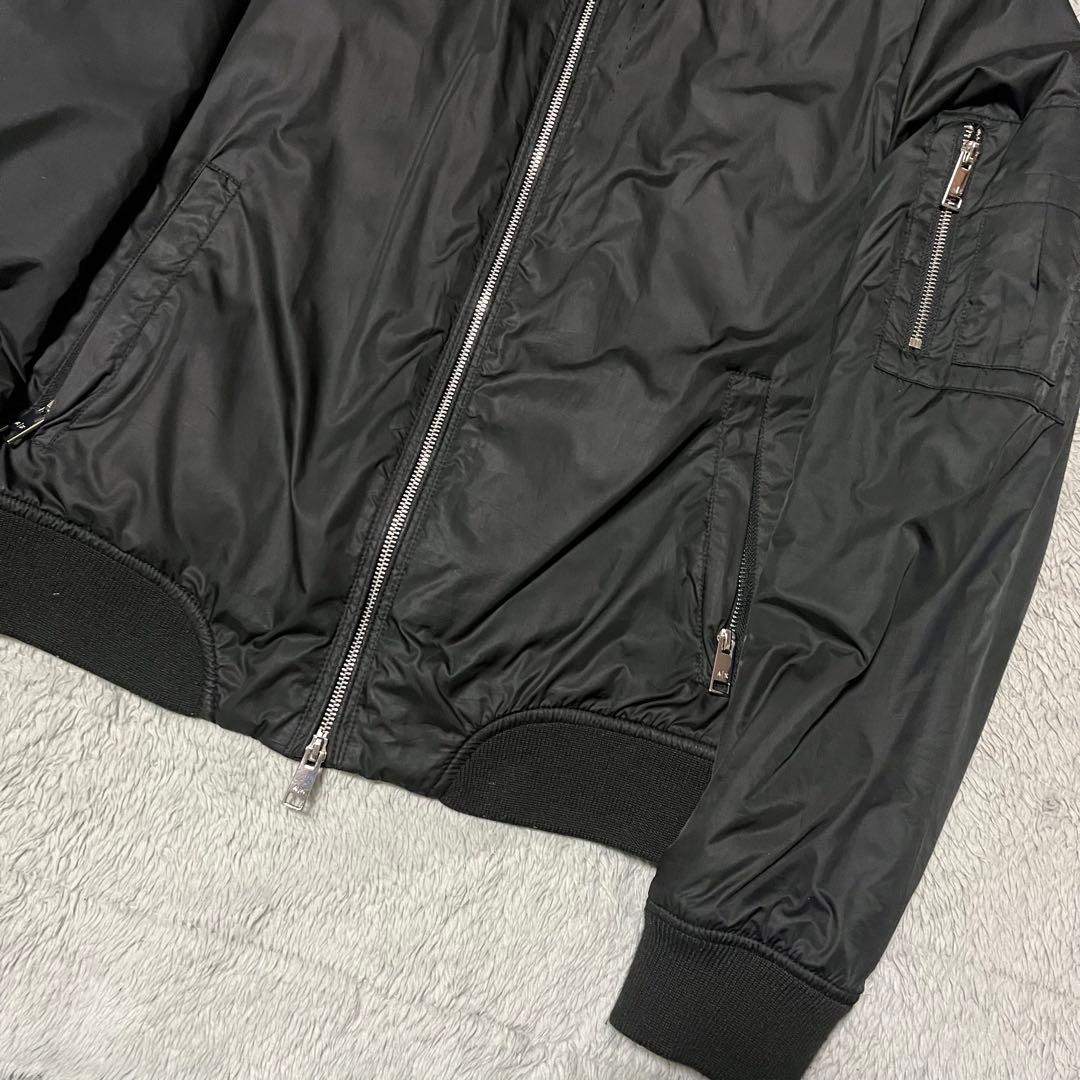 A|X ARMANI EXCHANGE ナイロン MA-1 ジャケット ブラック
