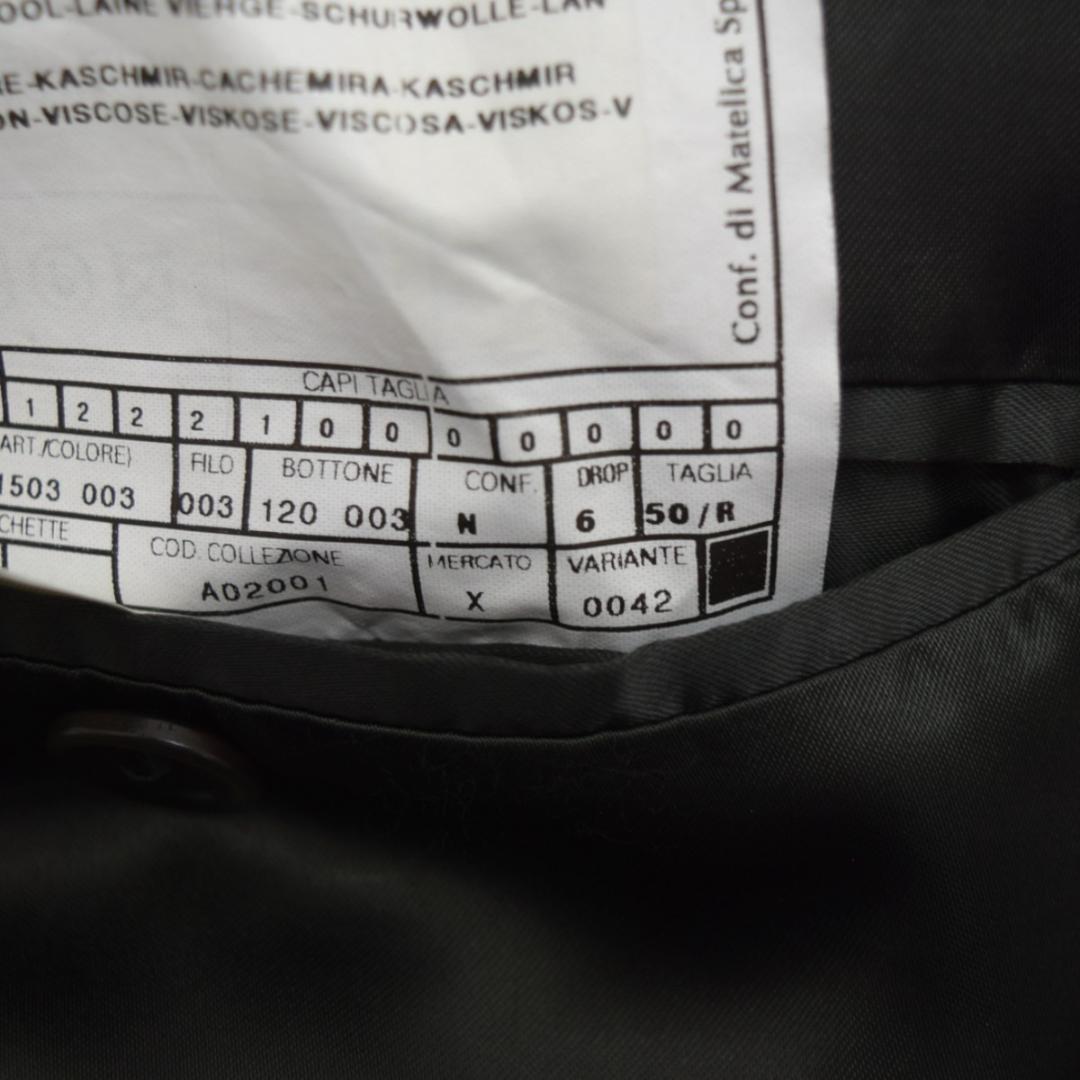 ARMANI COLLEZIONI カシミヤ混ヘリンボーンチェスターコート