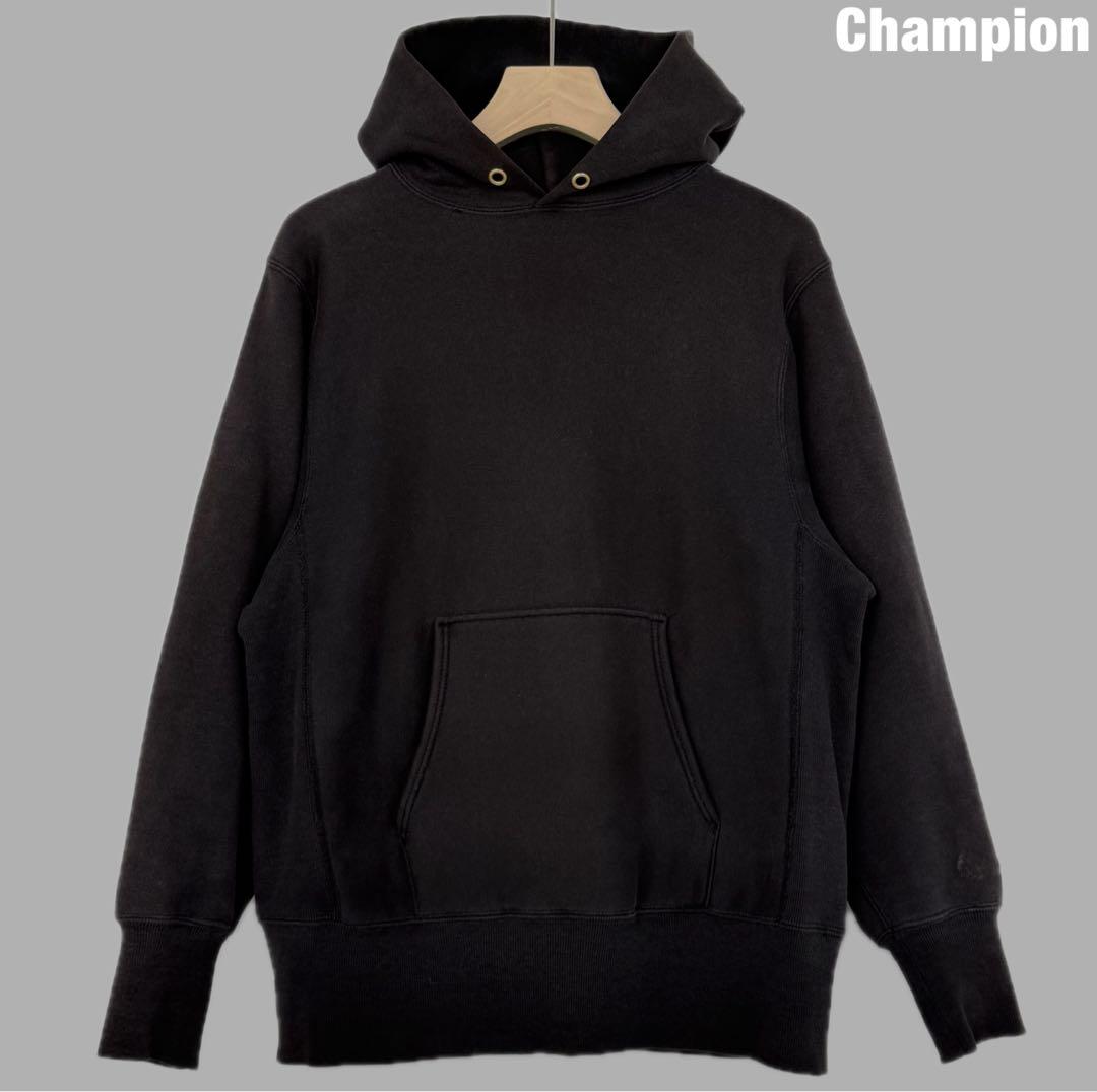 champion 90s USA製 目無し 刺繍タグ リバースウィーブ パーカー