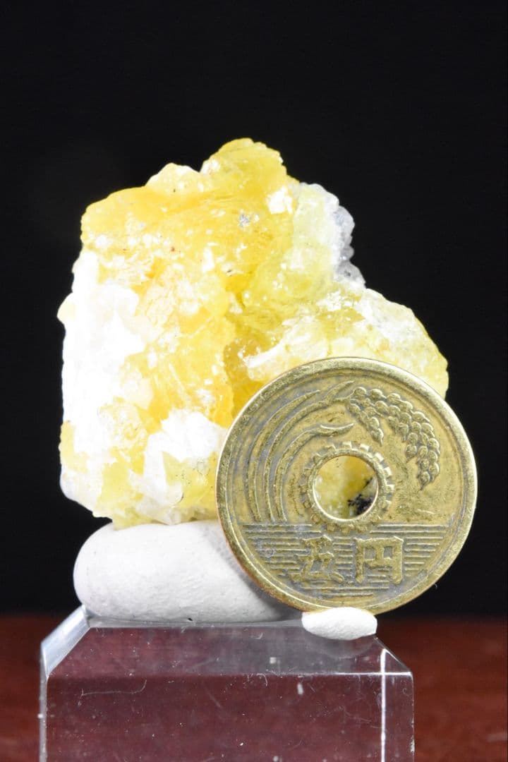 タンザニア メレラニヒルズ産 イエロープレナイト＆タンザナイト