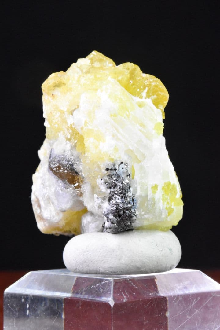 タンザニア メレラニヒルズ産 イエロープレナイト＆タンザナイト