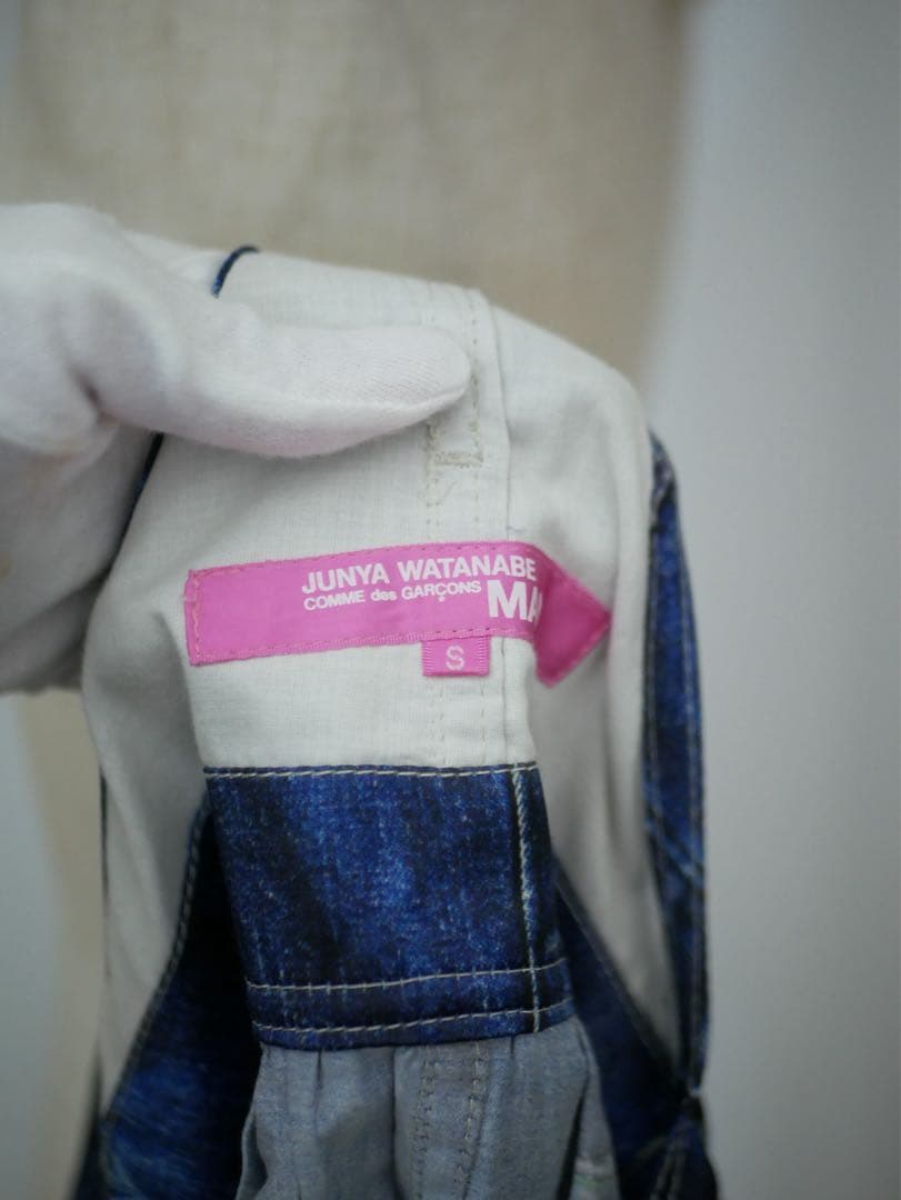 【タイムセール中】 JUNYA WATANABE 転写 エプロン ワンピース