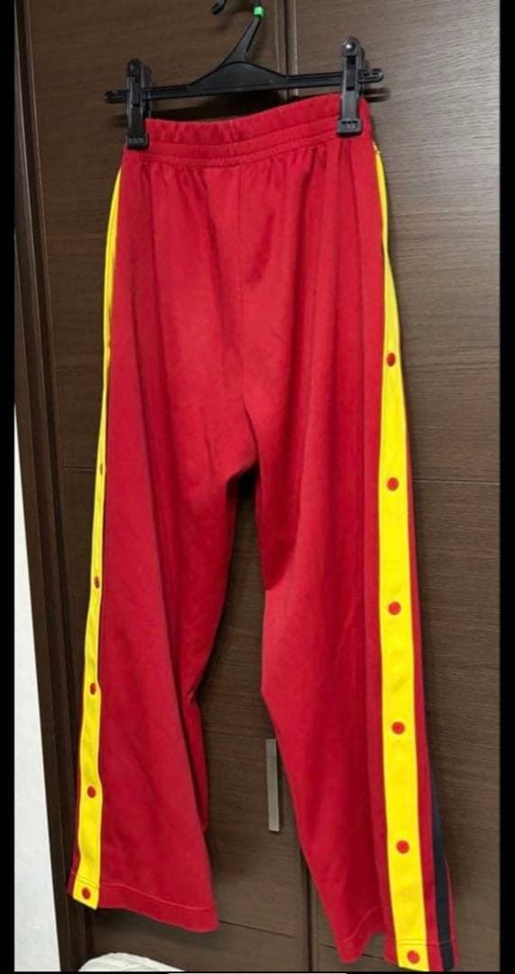 激レア 日本製 00s NIKE 上下セットアップ XL L サイドボタン 刺繍