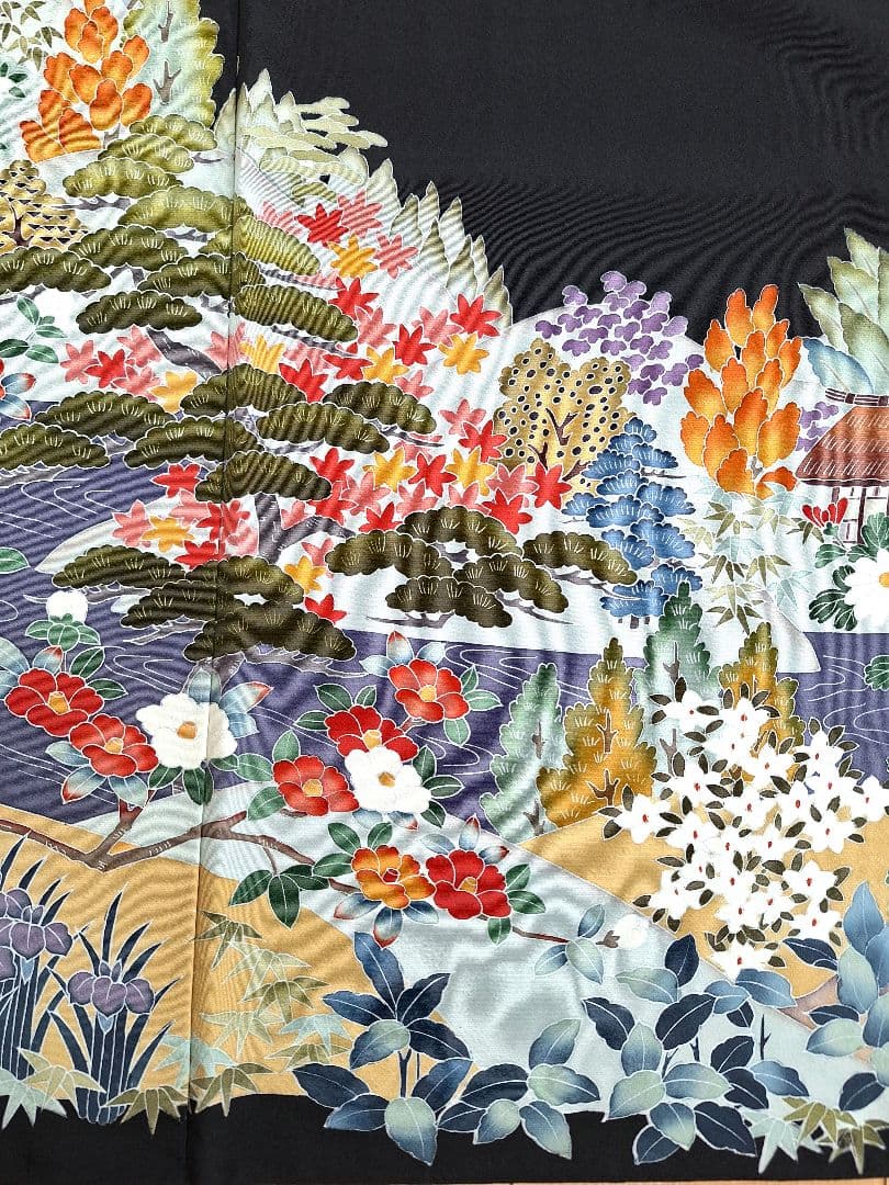 着物リメイクワンピース3648