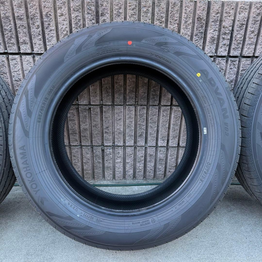 40アルファード　純正タイヤ4本 225/60R18 100H 走行20km