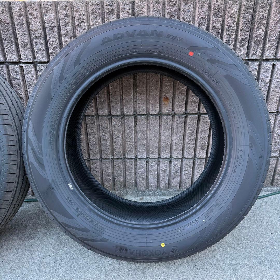 40アルファード　純正タイヤ4本 225/60R18 100H 走行20km