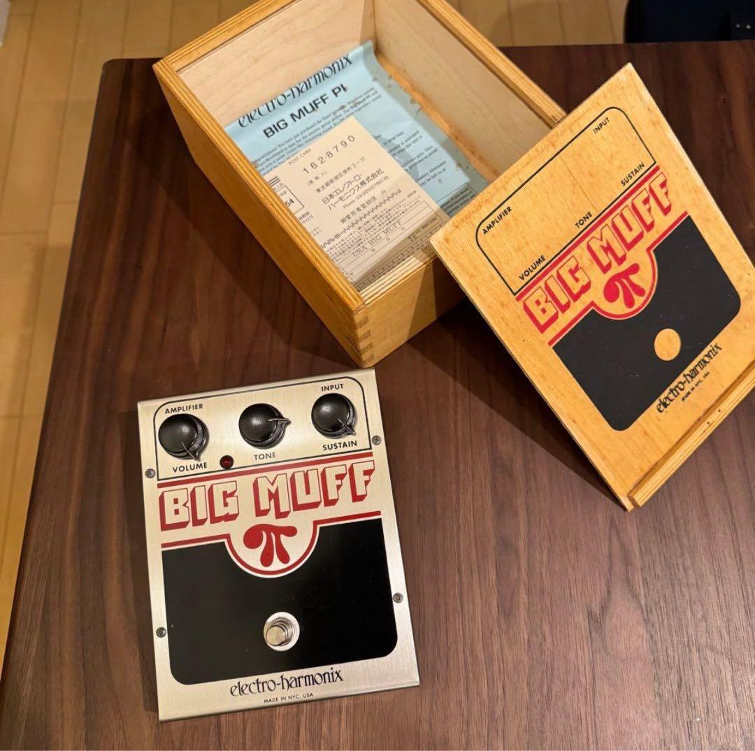 Electro-Harmonix BIG MUFF Pi チキンノブ 木箱付