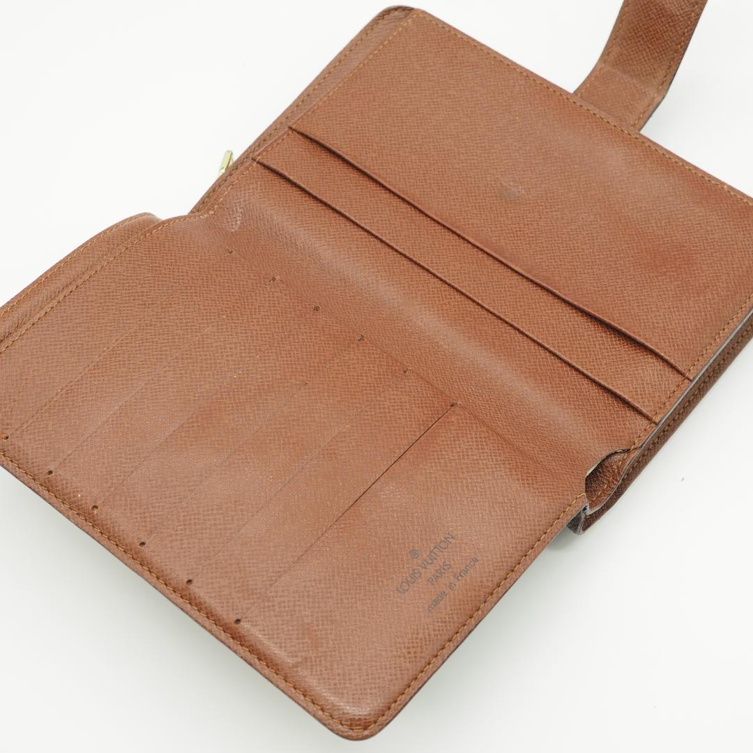 Louis Vuitton モノグラム ポルトパピエ ジップ 二つ折り財布
