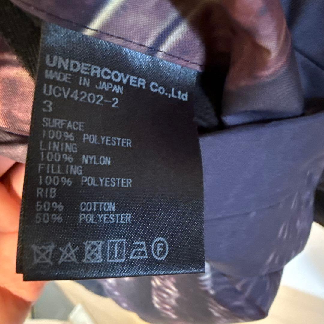 UNDER COVER 2001年宇宙の旅 MA-1 リバーシブル　総柄転写