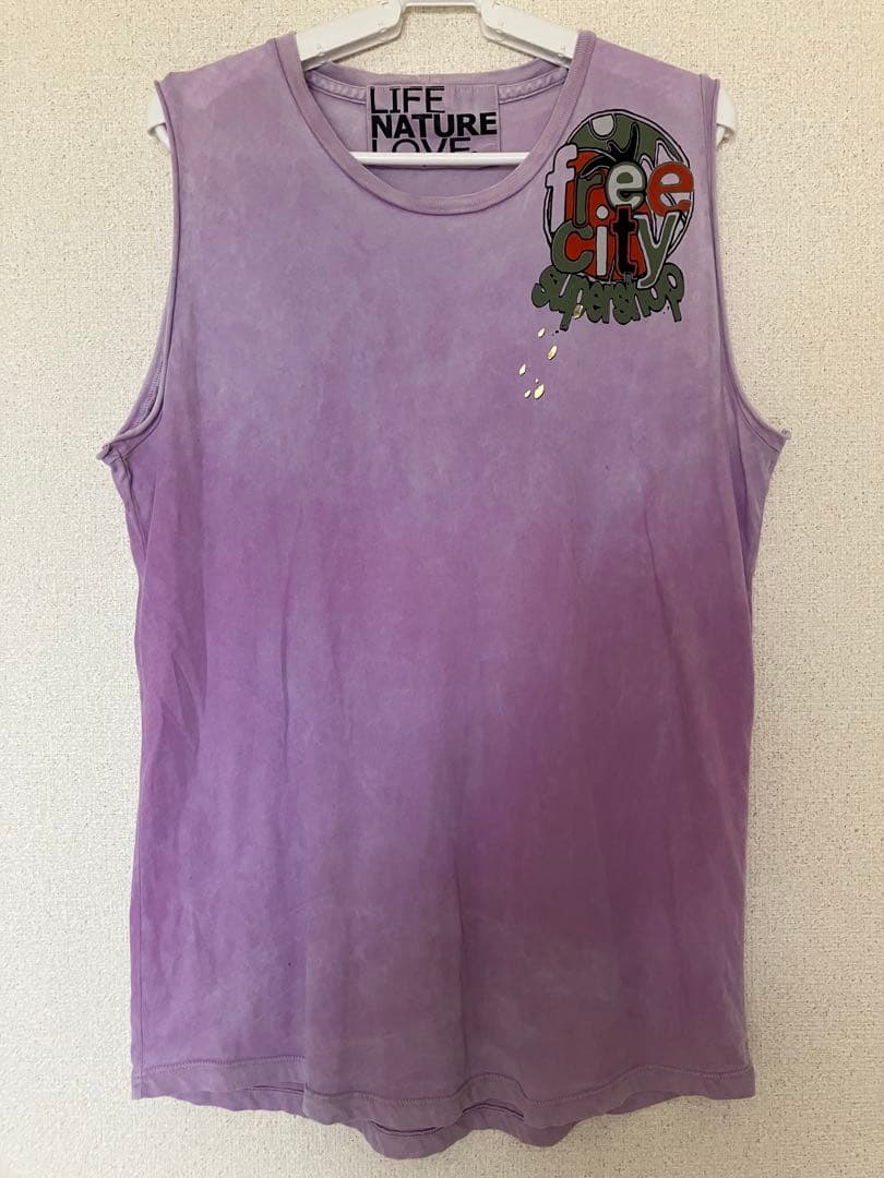 FREECITYノースリーブ タンクトップ　フリーシティ　B'z稲葉さん着用
