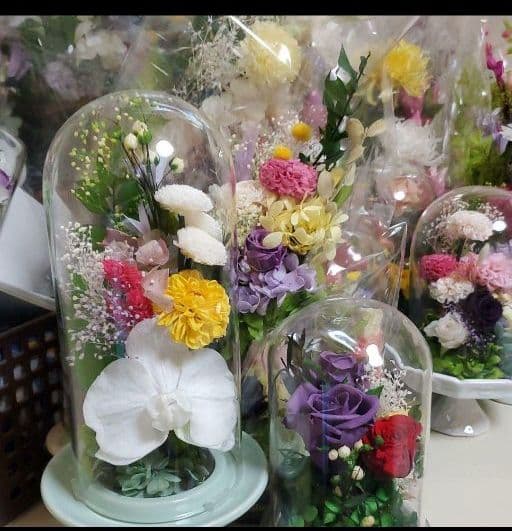 オーダー受付　造花無し　世界に一つのオリジナルな仏花を‼️プリザーブドフラワー