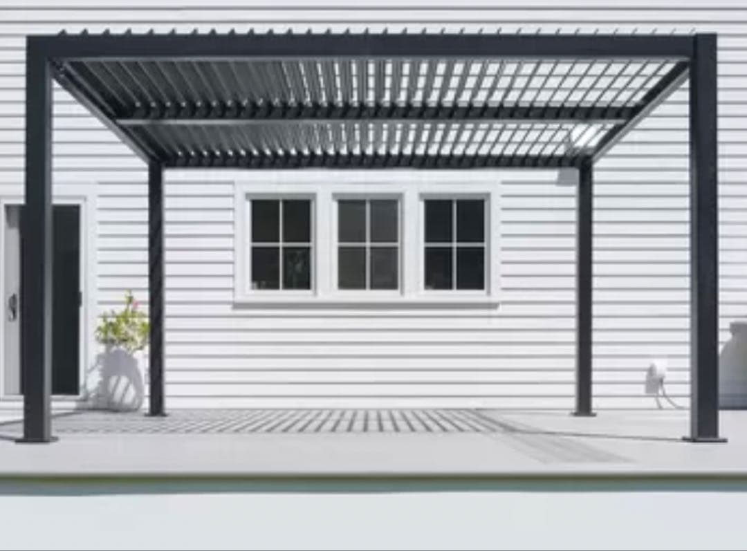【引取り限定】ソジャグ ハナ 10 x 13フィート（3 x 4m）パーゴラ