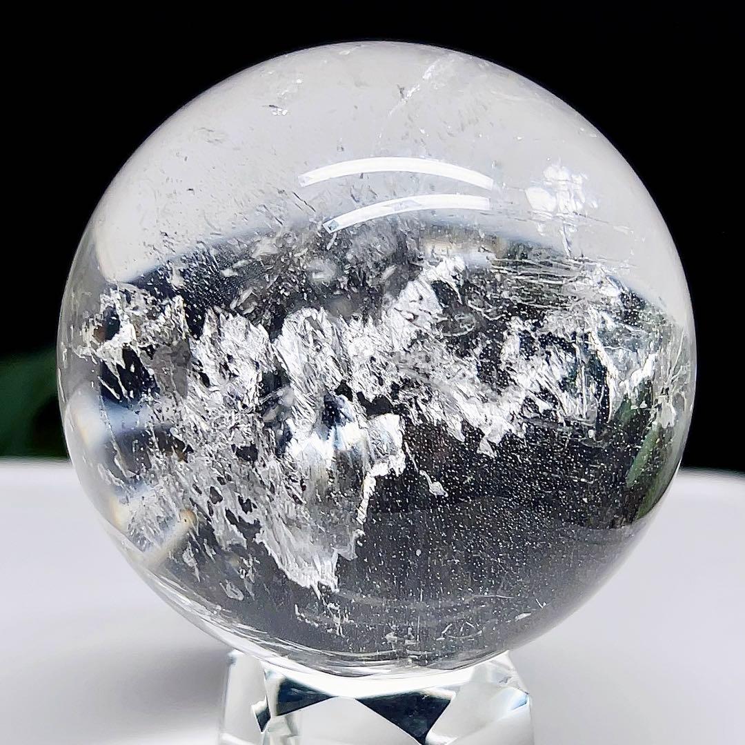ヒマラヤ水晶　水晶　丸玉　スフィア　パワーストーン　天然石　【超美品】 2