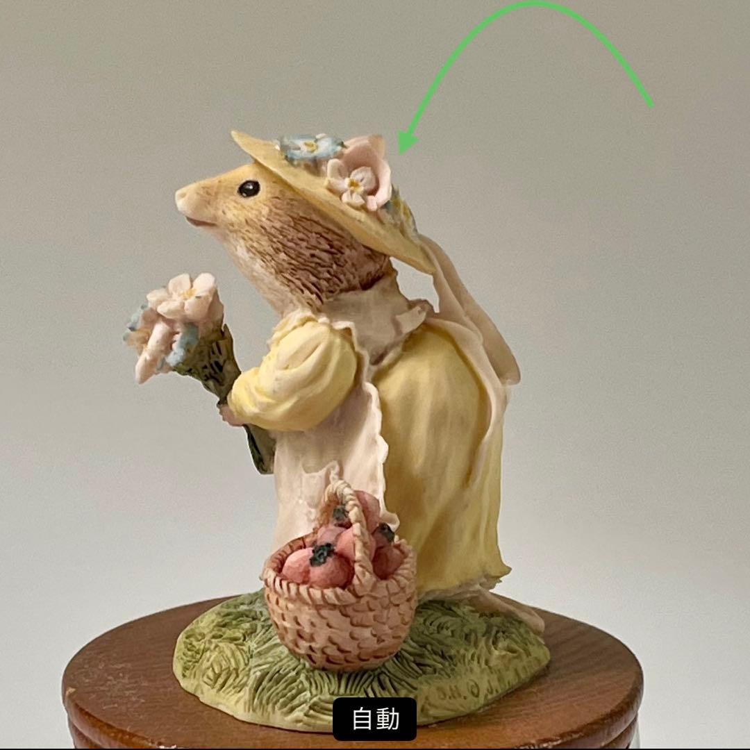 ブランブリーヘッジ ・ボーダーファインアーツ　オルゴール【Poppy】他3点